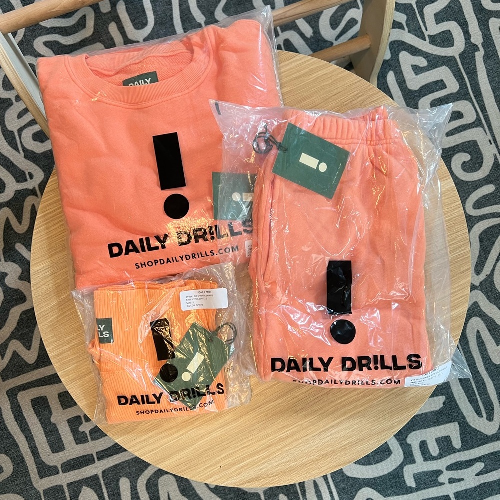 NWT Daily Drills set in Spritz - Picture 1 of 1